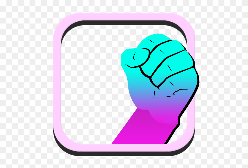 512x512 Image - Fist PNG