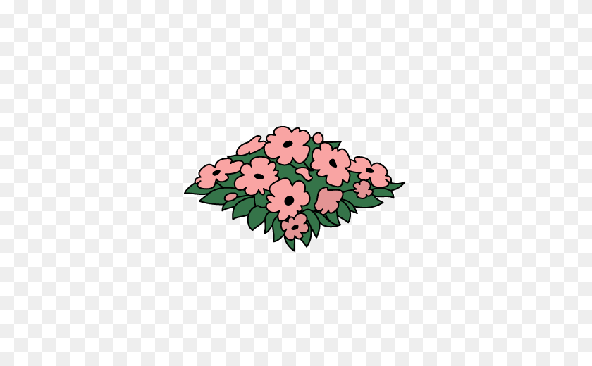 460x460 Image - Flower Bed PNG