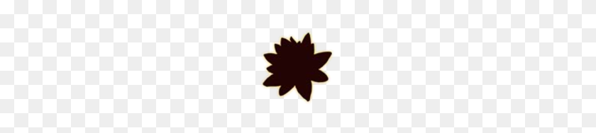 121x128 Image - Flower Silhouette PNG