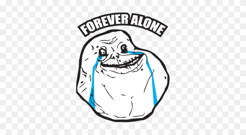 400x400 Imagen - Forever Alone Png
