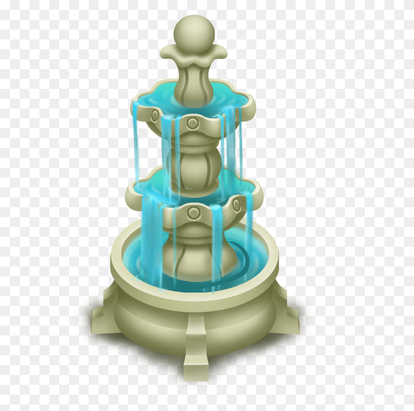 773x773 Image - Fountain PNG