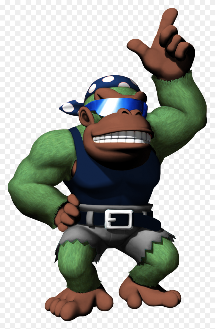 863x1354 Image - Funky Kong PNG
