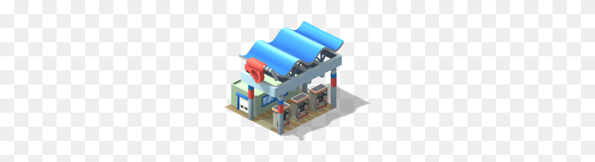 208x170 Image - Gas Station PNG