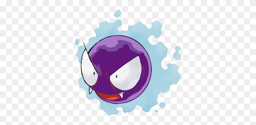 350x350 Image - Gastly PNG