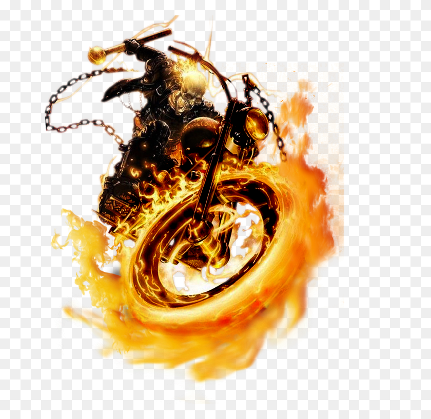 672x757 Image - Ghost Rider PNG