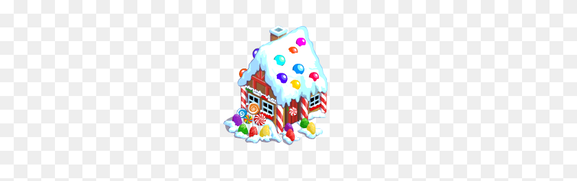 200x204 Image - Gingerbread House PNG