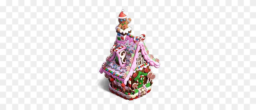213x300 Image - Gingerbread House PNG