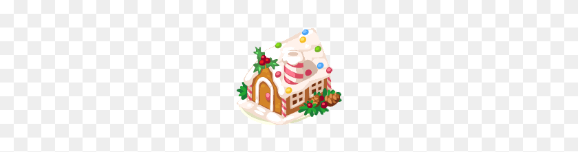 161x161 Image - Gingerbread House PNG