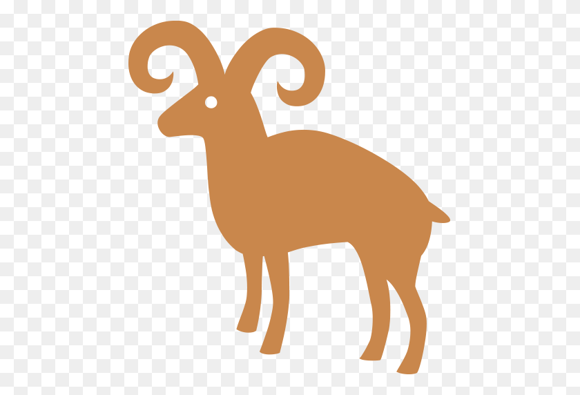 512x512 Image - Goat Emoji PNG