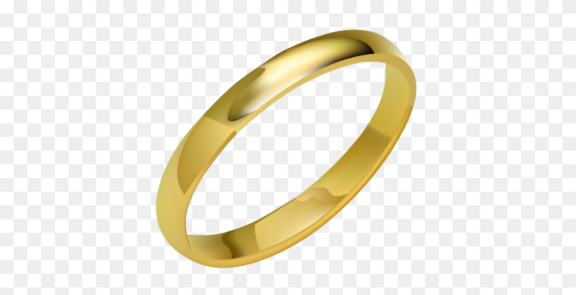 401x371 Image - Gold Ring PNG