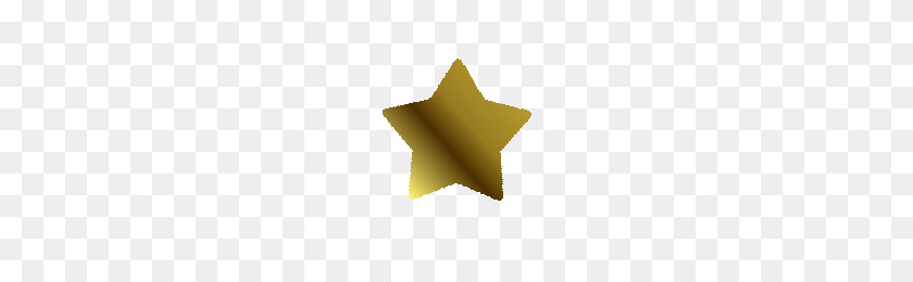 200x200 Image - Gold Star PNG