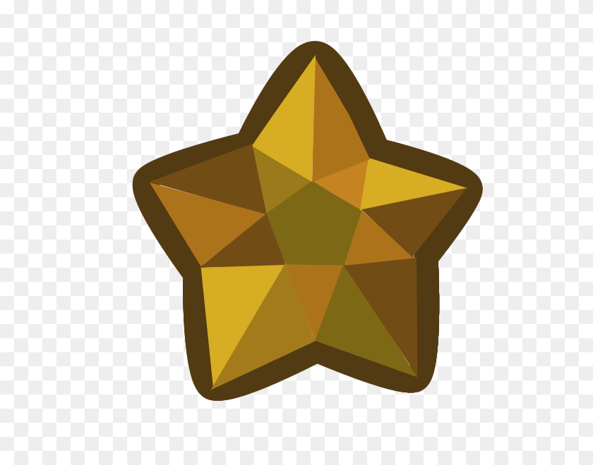 600x600 Image - Gold Star PNG
