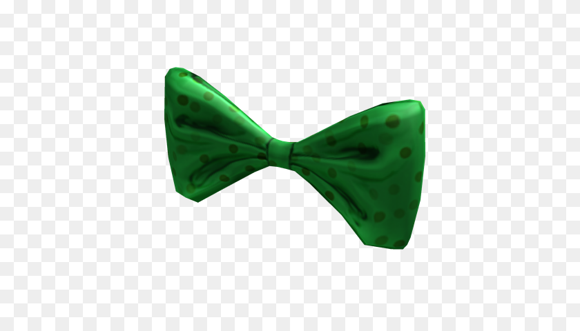 420x420 Image - Green Bow PNG