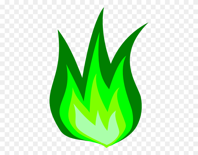 420x597 Image - Green Fire PNG