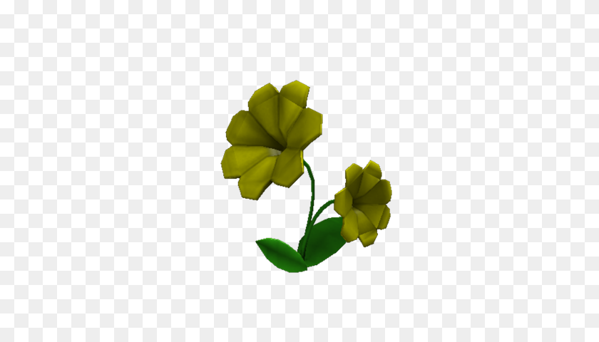 420x420 Image - Green Flowers PNG