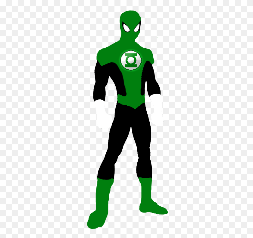297x733 Imagen - Green Lantern Logo Png