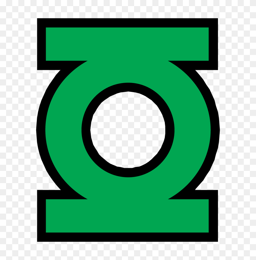 612x792 Image - Green Lantern Logo PNG