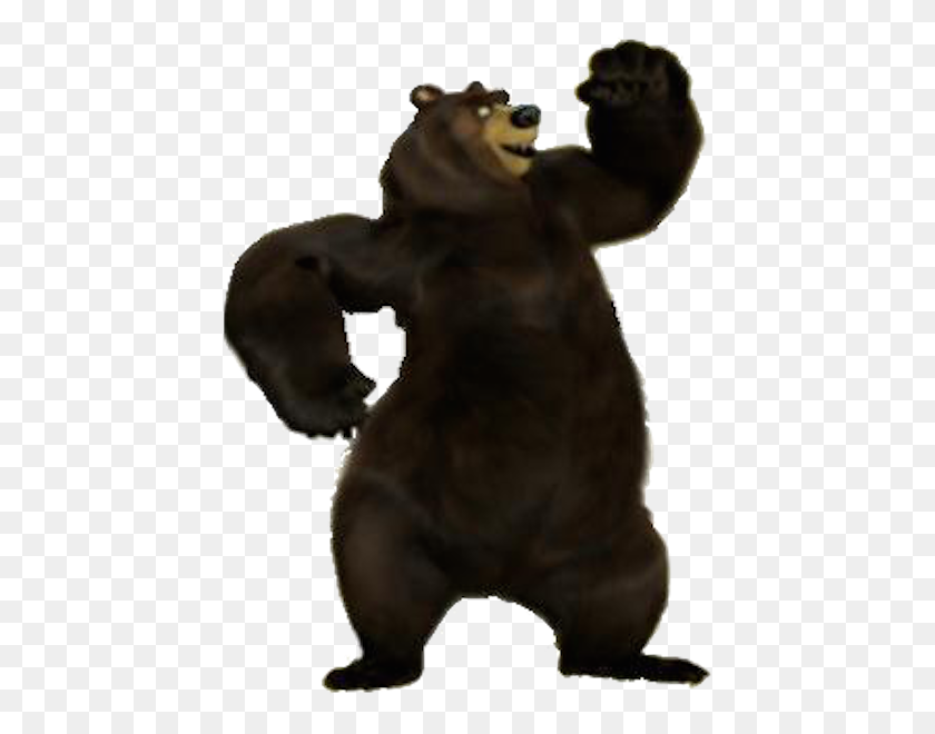 459x600 Imagen - Oso Grizzly Png