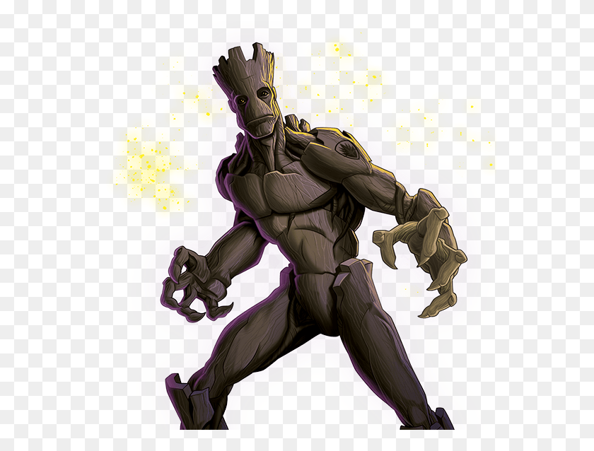 564x578 Image - Groot PNG