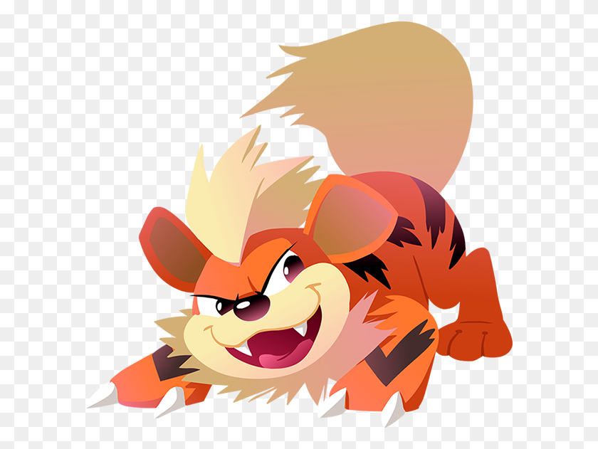 600x571 Image - Growlithe PNG