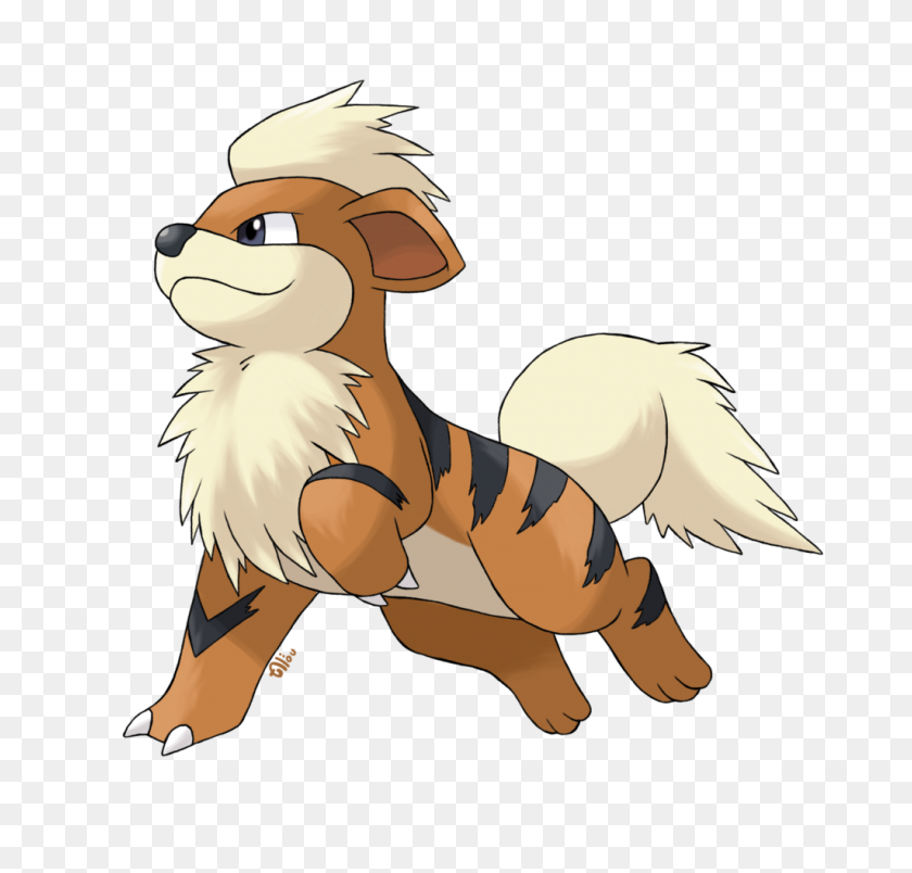 1024x977 Image - Growlithe PNG