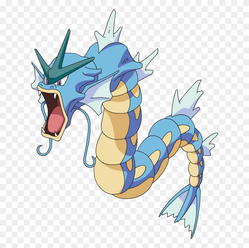 632x775 Image - Gyarados PNG