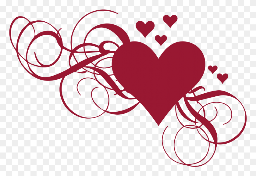 1600x1061 Image - Heart Background PNG