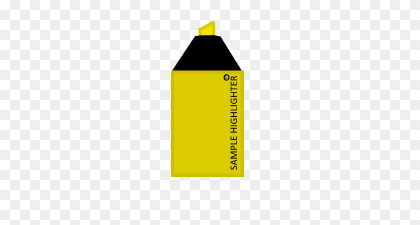 362x390 Image - Highlighter PNG