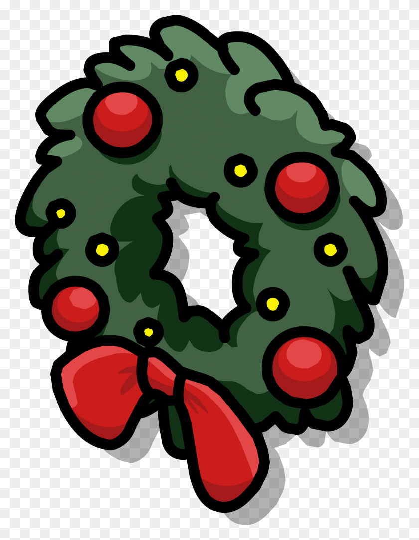 1822x2393 Image - Holiday Wreath Clip Art