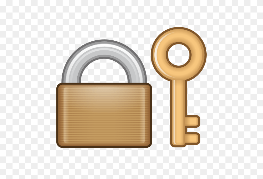 512x512 Image - Lock And Key PNG