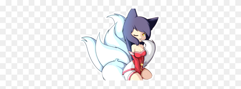 300x250 Image About Cute In League Of Legends - Ahri PNG