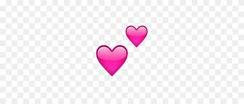 300x300 Imagen Sobre Rosa En Png - Corazón Rosa Emoji Png