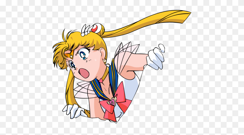 500x405 Imagen Sobre Retro En Kawaii - Sailor Moon Png
