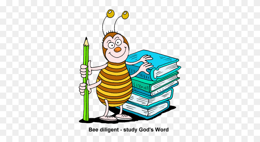 332x400 Image Bee Holding Pencil With Two Hand Two Other Hands Are - Skills Clipart