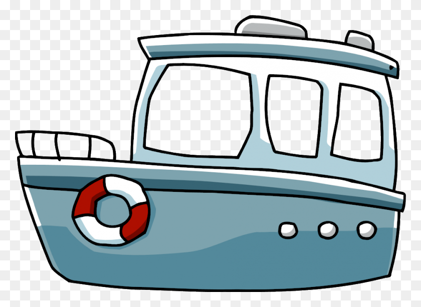 935x664 Image Boat Clipar Png - Cartoon Boat PNG