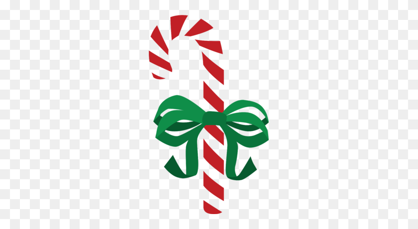 241x400 Image Candy Cane Image - Christmas Candy Cane Clipart