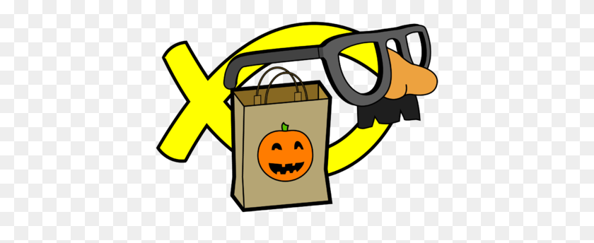 400x284 Image Costumed Christian Halloween Clip Art - Disguise Clipart