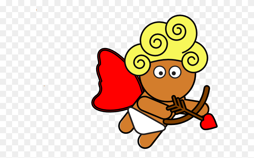 600x462 Image Flying Cupid Christart - Angel Clipart Free Download