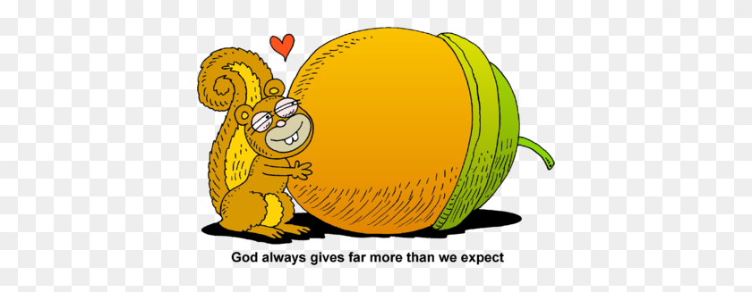 400x267 Image Given More Than We Expect Thanksgiving Clip Art - Psalm 23 Clipart