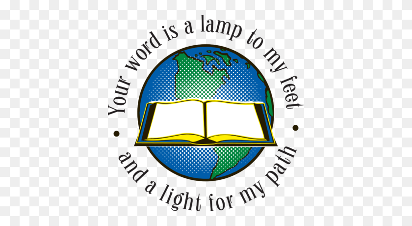 399x400 Image Glowing Bible Before The World Bible Clip Art - Open Bible Clipart Black And White