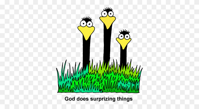 368x400 Image God Does Surprising Things God Clip Art - Made Clipart
