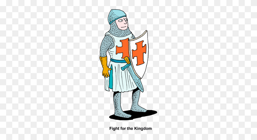 189x400 Image Knight With Shield - Kingdom Clipart
