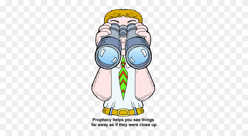 221x400 Image Man Looking Through Binoculars - Policy Clipart
