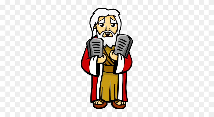 206x400 Image Moses - Moses Clipart
