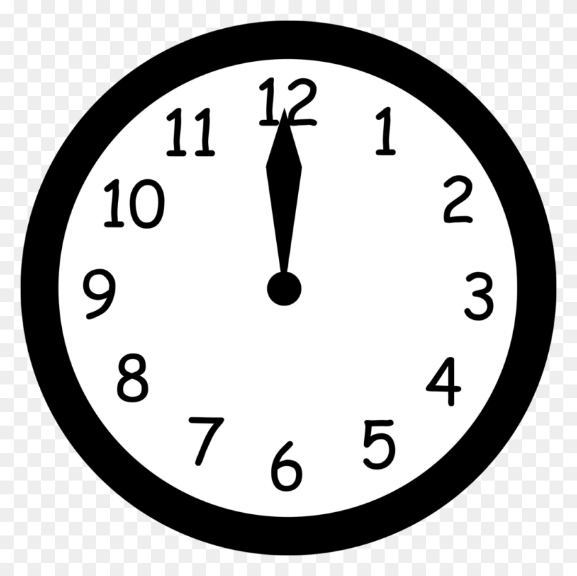 1000x1000 Image Of A Clock Group With Items - Clean Up Time Clipart
