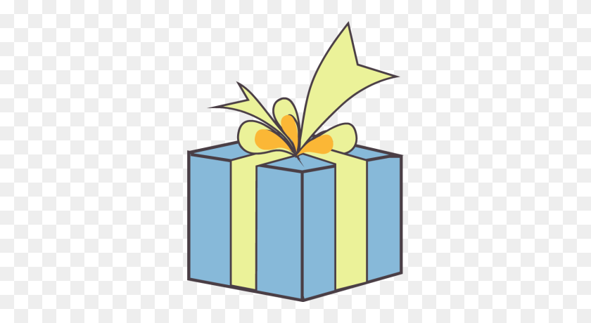 308x400 Изображение Подарка На День Рождения Клипарт Подарочная Коробка На День Рождения - Подарок На День Рождения Клипарт