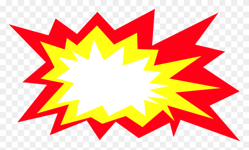 958x551 Image Of Blast Clipart Explosion Cartoon Vector Clipart - Estrellas Borde Png