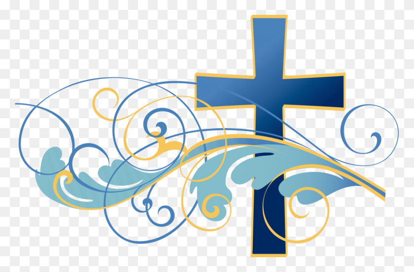 1200x757 Image Of Christian Cross Clipart Baptism Cross Clip - Religious Clipart For Funerals