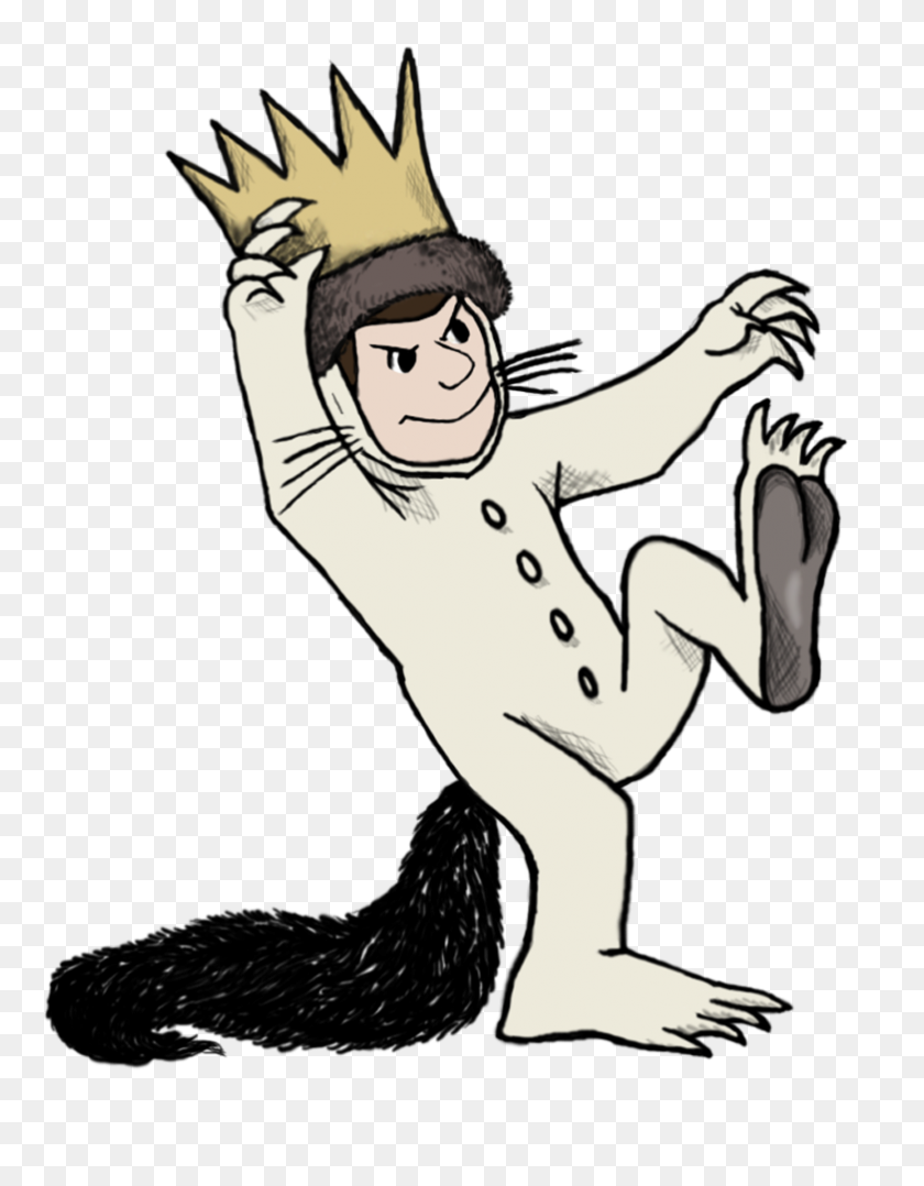 782x1021 Image Of Max Of The Wild Things Are - Snack Bar Clipart