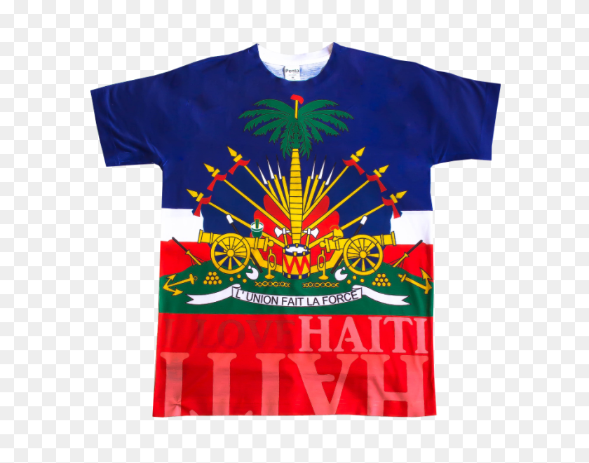 601x601 Imagen De Tmmg Bandera De Haití Tee Tmmg Bandera De Haití Colección - Bandera Haitiana Png